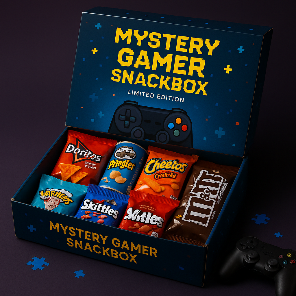 Mystery Gamer Snackbox – Snacks für echte Gaming-Sessions