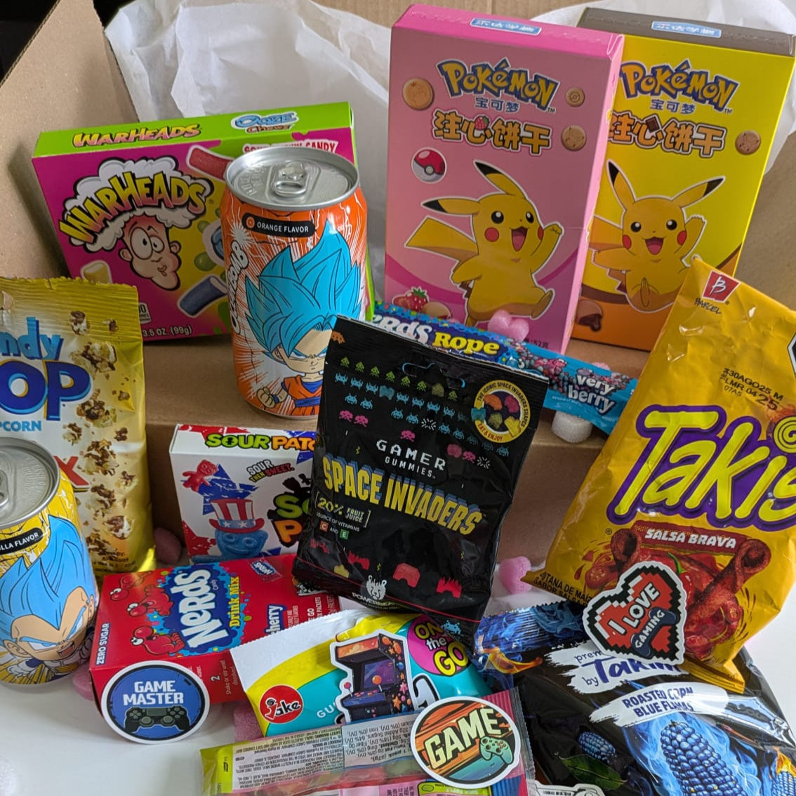 🎮Mystery Gamer Snackbox - Für Zocker & Gamer 🎮