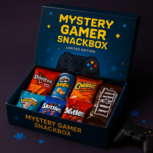 Mystery Gamer Snackbox – Snacks für echte Gaming-Sessions
