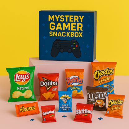 Mystery Gamer Snackbox – Snacks für echte Gaming-Sessions
