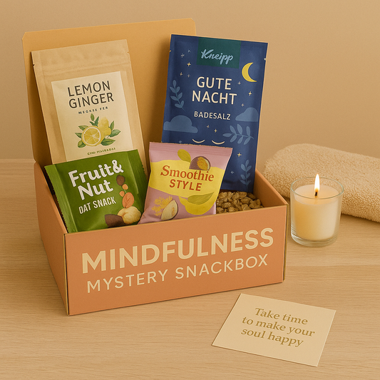 Mindfulness Mystery Snackbox – Deine Auszeit in einer Box 🧘‍♀️