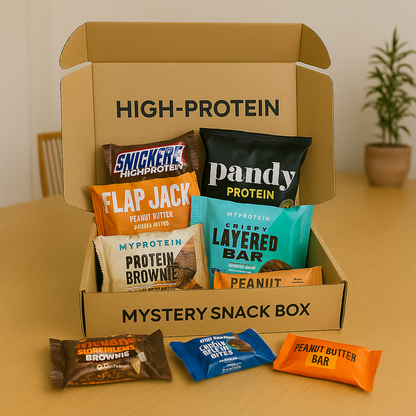 💪 High-Protein Snackbox – Die perfekte Power-Snackbox für Fitness & Muskelaufbau!