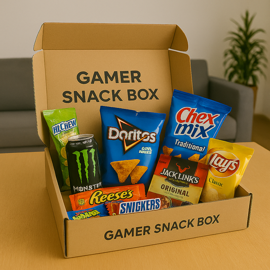 Mystery Gamer Snackbox – Snacks für echte Gaming-Sessions