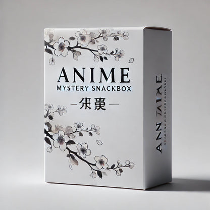 Anime Mystery Snackbox mit abwechslungsreichen süßen & salzigen Snacks, inspiriert von beliebten Anime-Welten und asiatischen Snacks